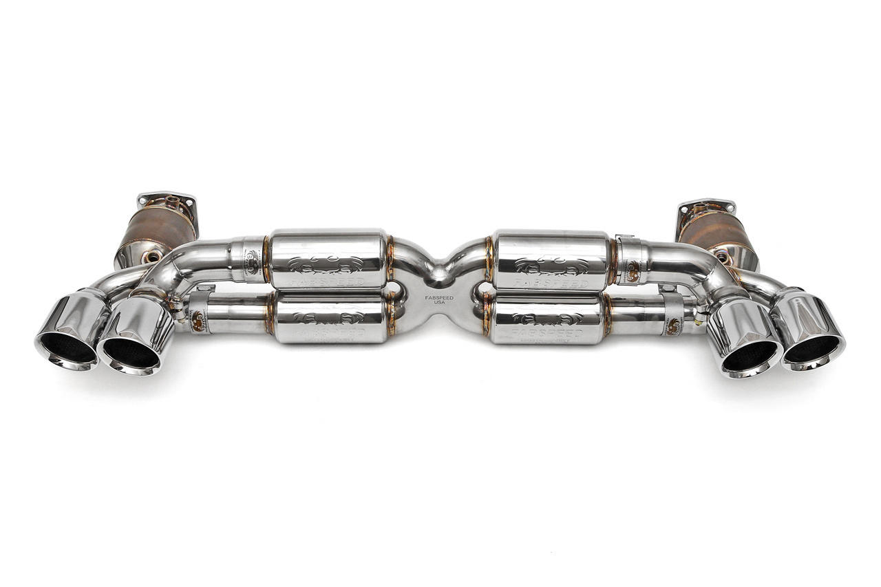 Fabspeed Porsche 991 Turbo / Turbo S Supersport X-Pipe Exhaust System (FS.POR.991T.SSXXX)
