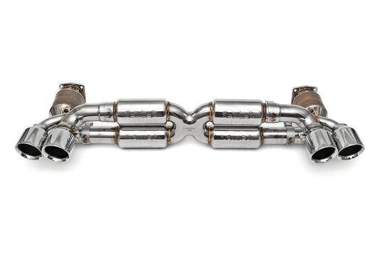 Fabspeed Porsche 991 Turbo / Turbo S Supersport X-Pipe Exhaust System (FS.POR.991T.SSXXX)
