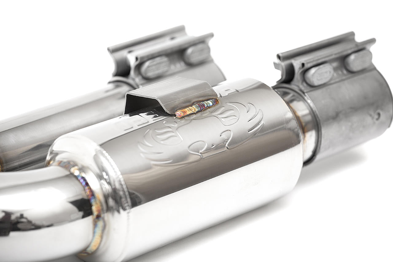 Fabspeed Porsche 991.2 Carrera Center Muffler Bypass X-Pipe for Base 2017-2019 (FS.POR.9912.CMBXX)