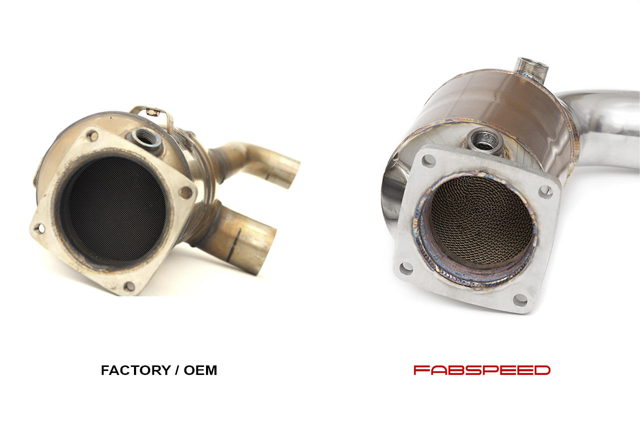 Fabspeed Porsche 991.2 Carrera Sport Cats for Base 2017-2019 (FS.POR.9912.SC)