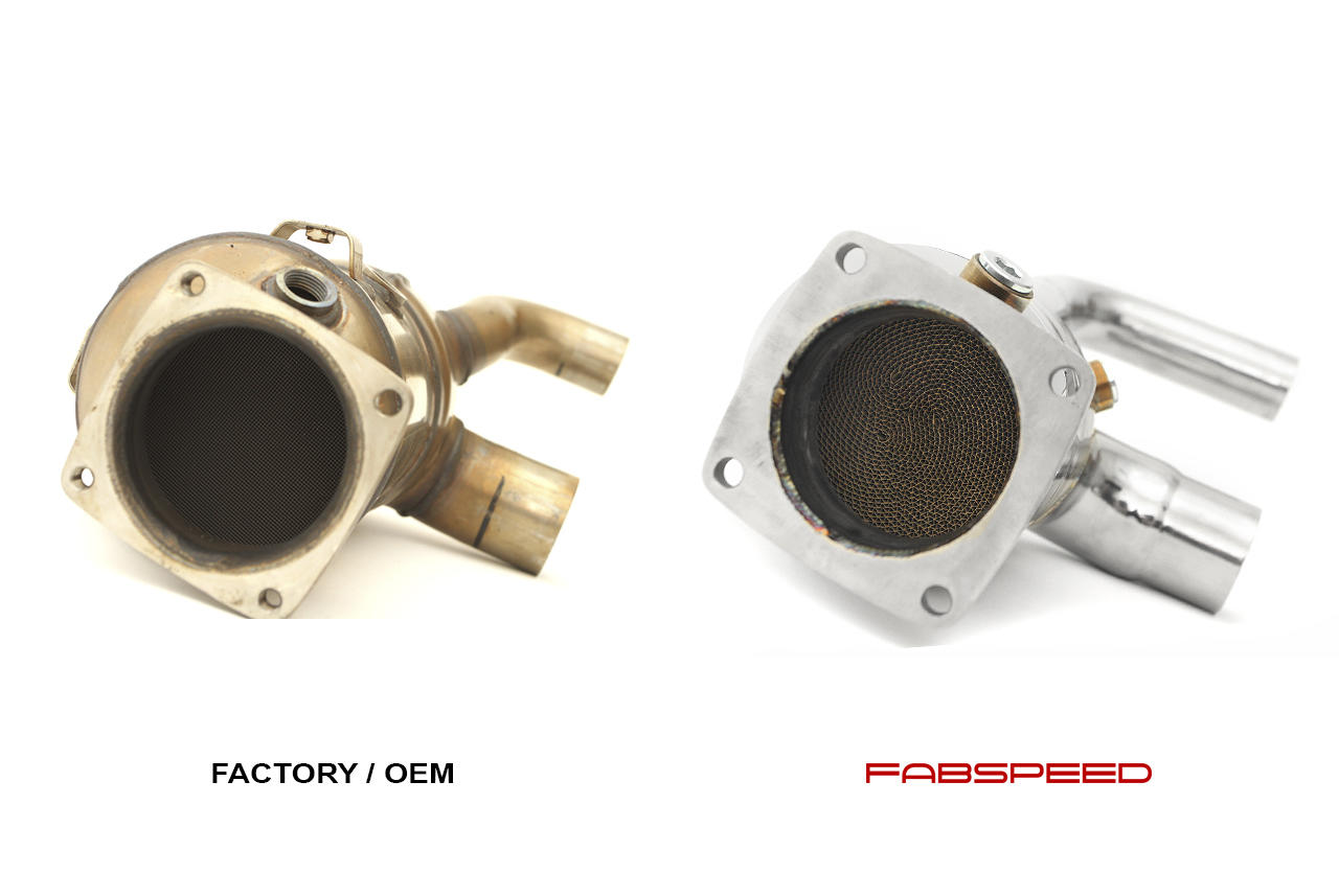 Fabspeed Porsche 991.2 Carrera Sport Cats for PSE 2017-2019 (FS.POR.9912.PSESC)