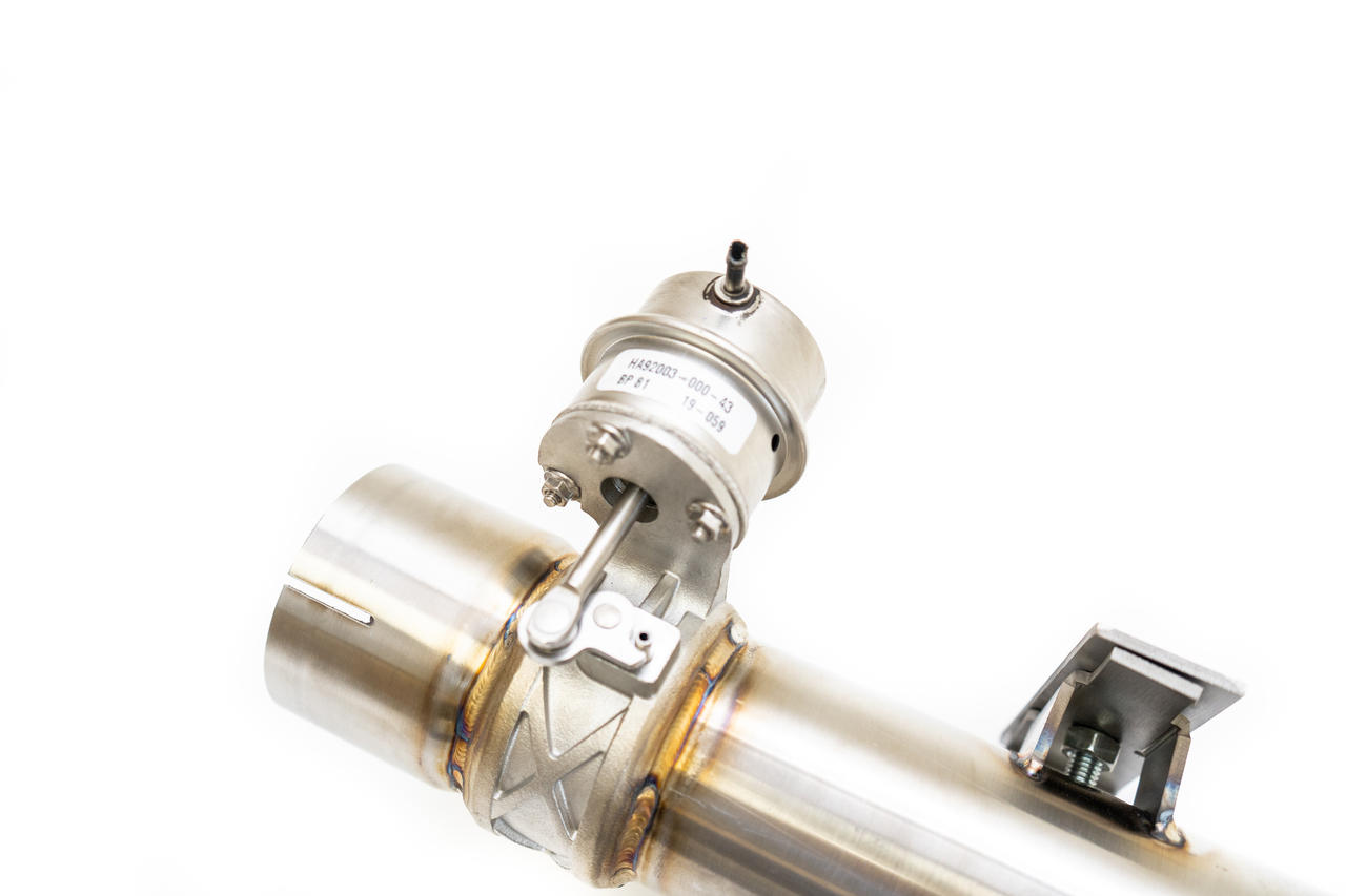 Fabspeed Porsche 991.2 Carrera Valvetronic Center Muffler Bypass X-Pipe PSE Only (FS.POR.9912.PSEVLVXX)