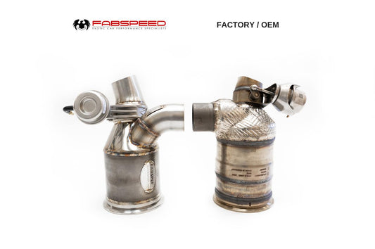 Fabspeed Porsche 991.2 GT2 RS Competition Link Pipes for PSE 2018 Onwards (FS.POR.9912GT2RS.CB)