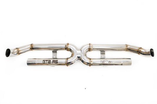 Fabspeed Porsche 991.2 GT2 RS Center Muffler Bypass X-Pipe 2018 Onwards (FS.POR.9912GT2RS.CMX)