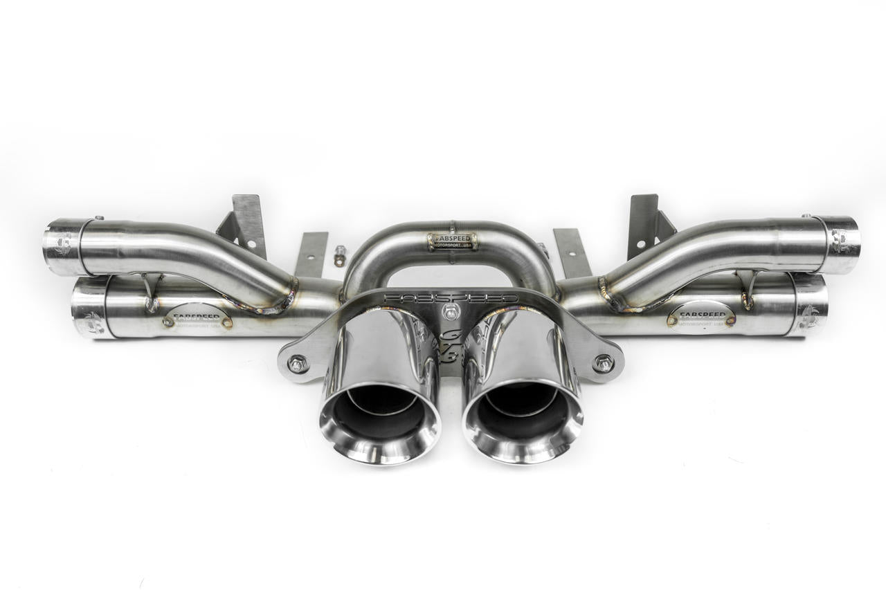 Fabspeed Porsche 991.2 GT3 / GT3 RS Center Muffler Bypass Pipe 2017- 2019 (FS.POR.9912GT3.CMBX)