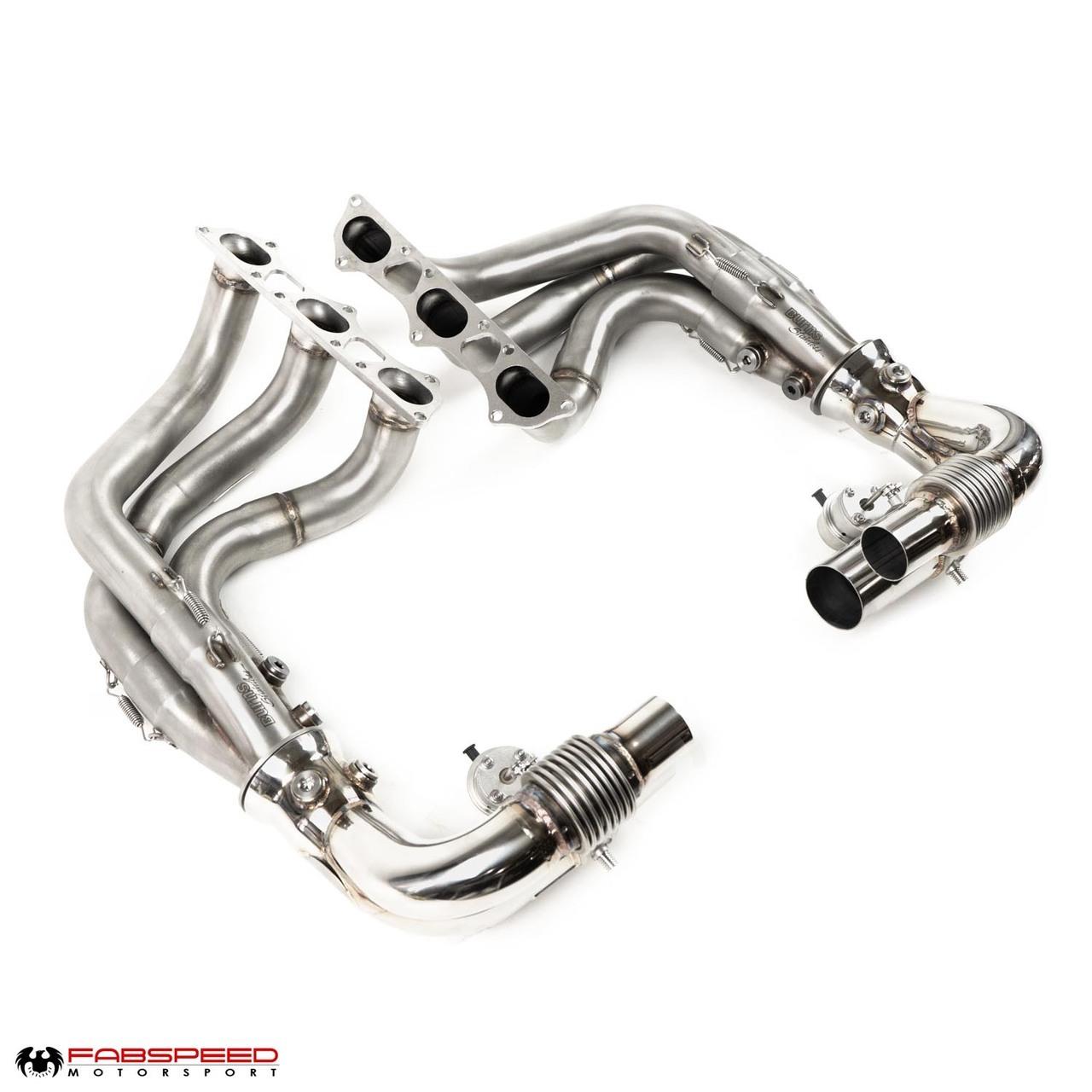 Fabspeed Porsche 991.2 GT3 / GT3 RS Long Tube Competition Race Header System 2017 Onwards (FS.POR.9912GT3.LTRHS)