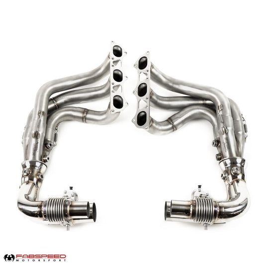 Fabspeed Porsche 991.2 GT3 / GT3 RS Long Tube Competition Race Header System 2017 Onwards (FS.POR.9912GT3.LTRHS)