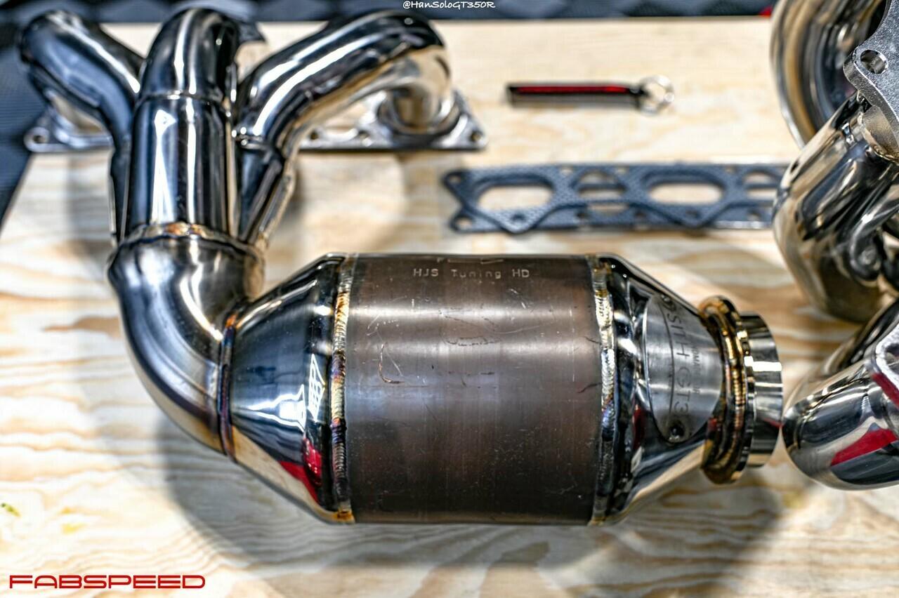 Fabspeed Porsche 991.2 GT3 / GT3 RS Sport Headers with HJS Catalytic Converters (FS.POR.9912GT3.SHDR)