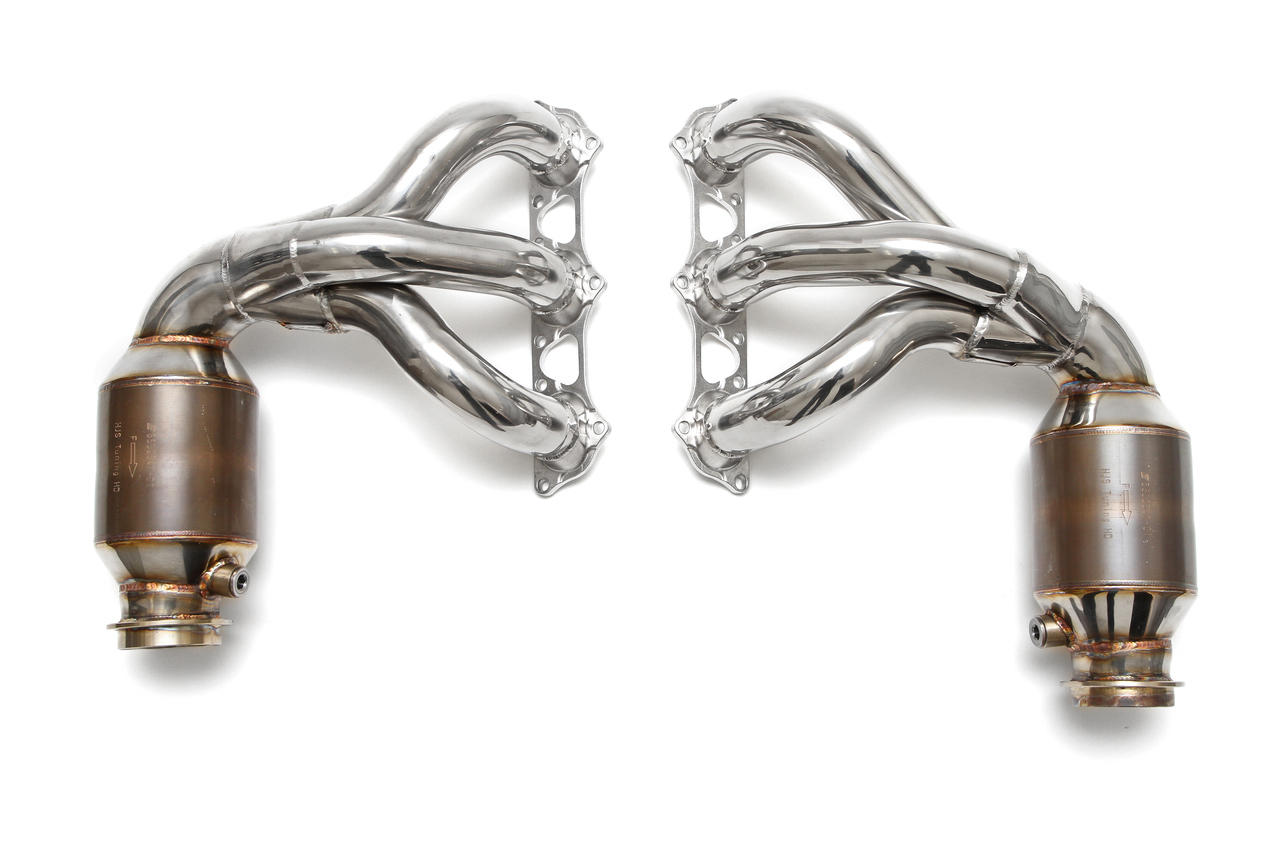 Fabspeed Porsche 991.2 GT3 / GT3 RS Sport Headers with HJS Catalytic Converters (FS.POR.9912GT3.SHDR)