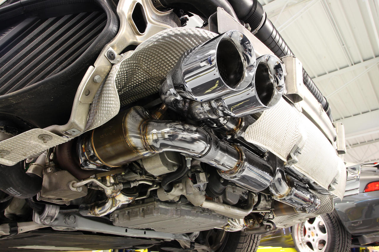 Fabspeed Porsche 991.2 Turbo / Turbo S Supersport X-Pipe Exhaust System 2017-2020 (FS.POR.9912T.SSXXX)