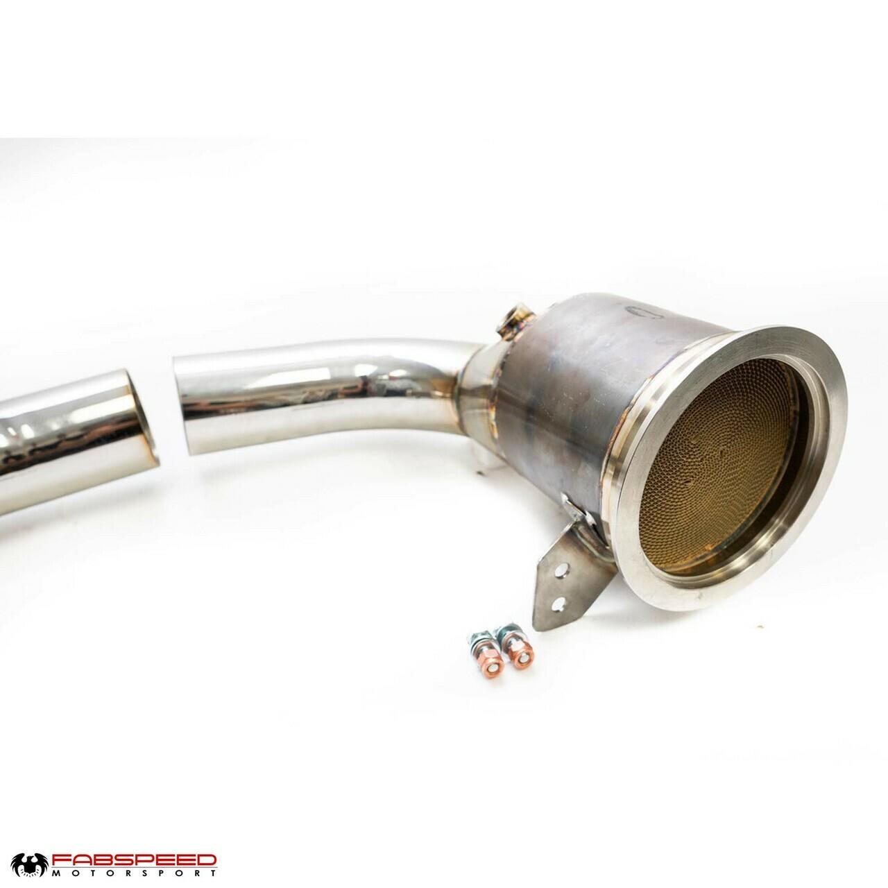 Fabspeed Porsche 992 Carrera Sport Catalytic Converters 2019 Onwards (FS.POR.992.SC)