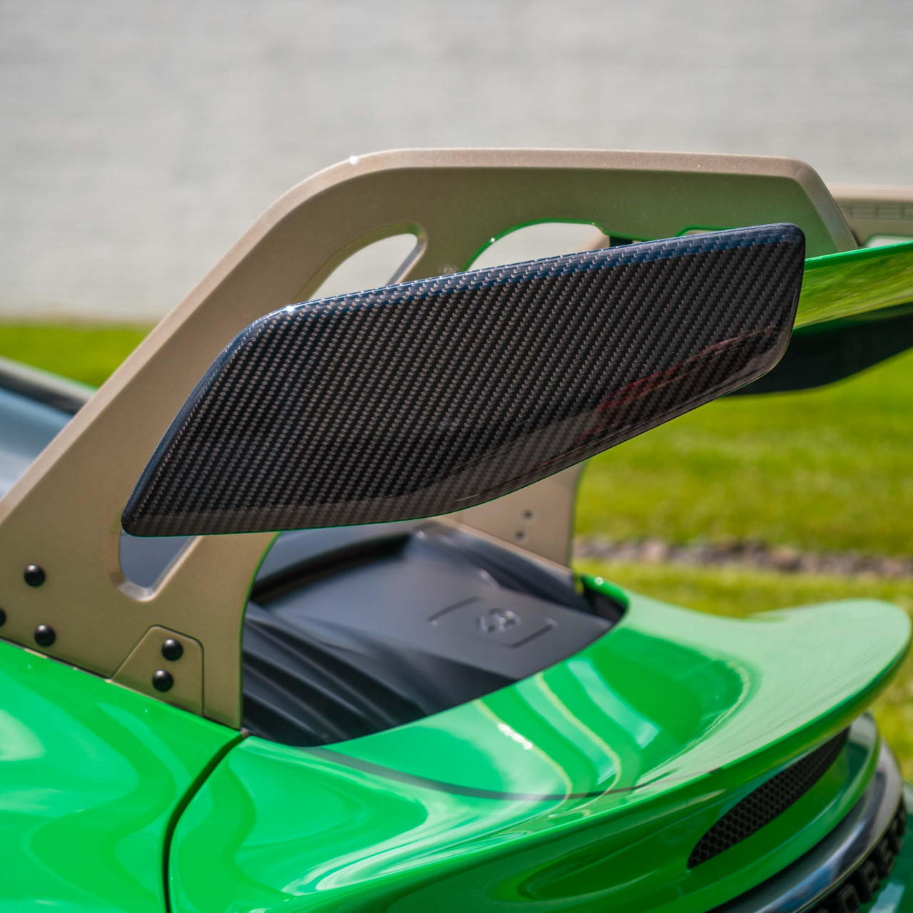 Fabspeed Porsche 992 GT3 Carbon Fiber Wing End Plates 2022 Onwards (FS.POR.992GT3.WEPLATES)