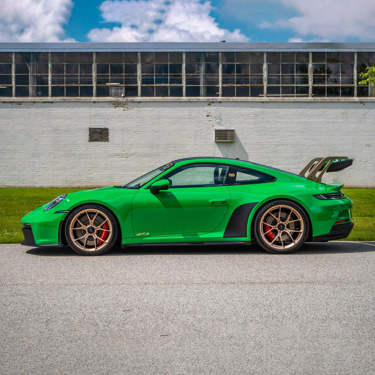 Fabspeed Porsche 992 GT3 Cup Car Style Wing Risers 2022 Onwards (FS.POR.992GT3.MWR)