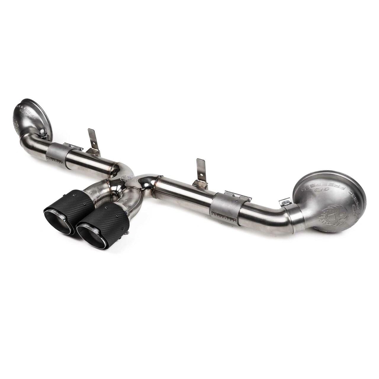 Fabspeed Porsche 992 GT3 / GT3 RS Supercup Cat-Back Exhaust System NON Valved 2022 Onwards (FS.POR.992GT3.SSXXX)