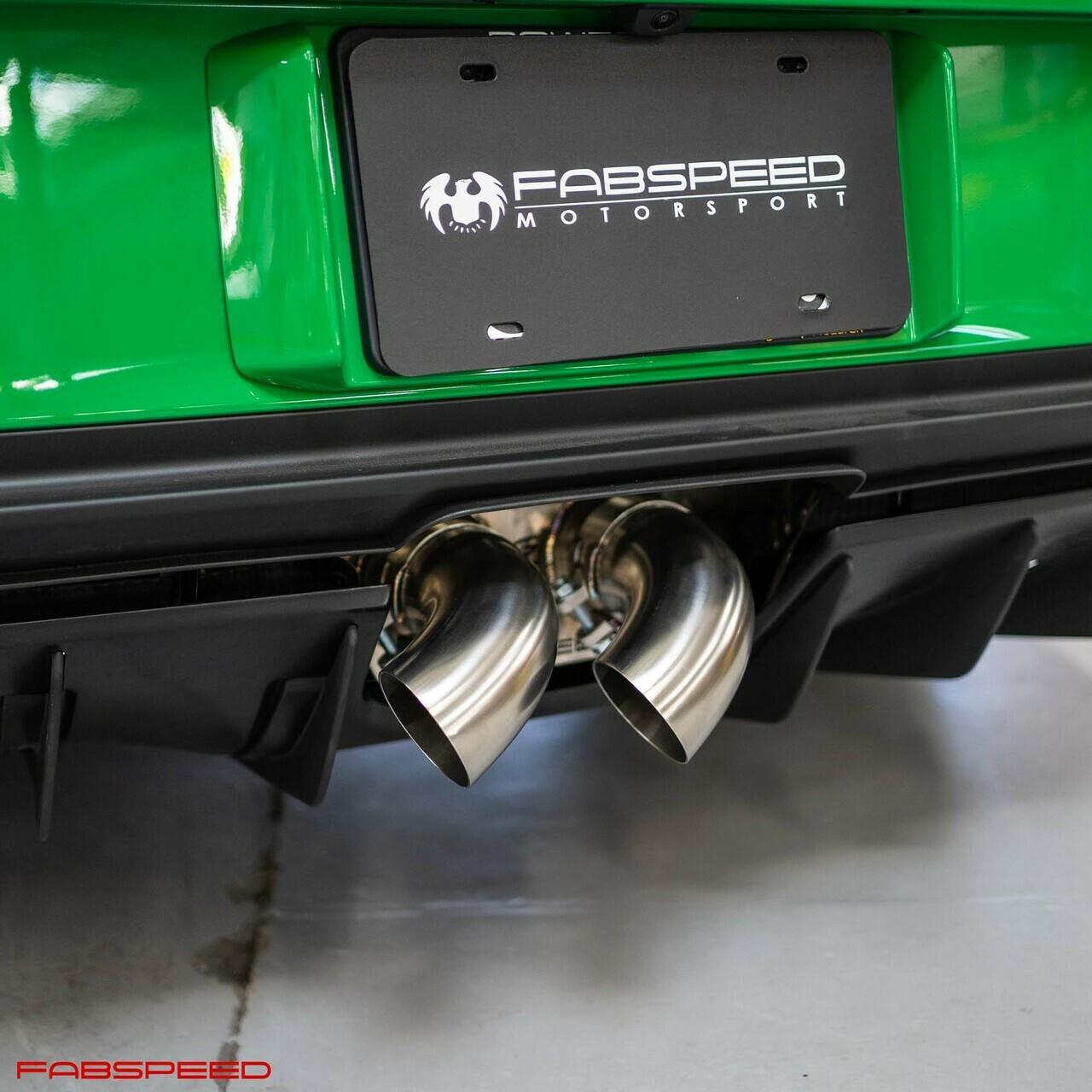 Fabspeed Porsche 992 GT3 / GT3 RS / Speedster Valvetronic Nordschleife Cat-Back Exhaust System 2022 Onwards (FS.POR.992GT3.VLVXXX)