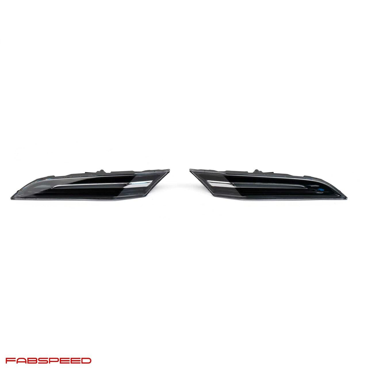 Fabspeed Porsche 718 / 981/ 991 OEM Clear Side Marker Lights (FS.POR.718.SML)