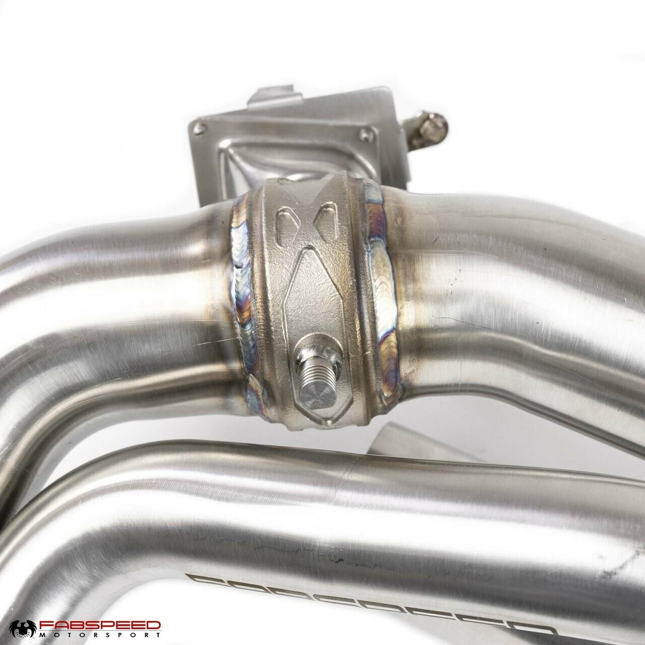Fabspeed Porsche 992 Twin Turbo / Twin Turbo S Cat-Back Valvetronic Maxflo Exhaust System 2021 Onwards (FS.POR.992T.VLVX)
