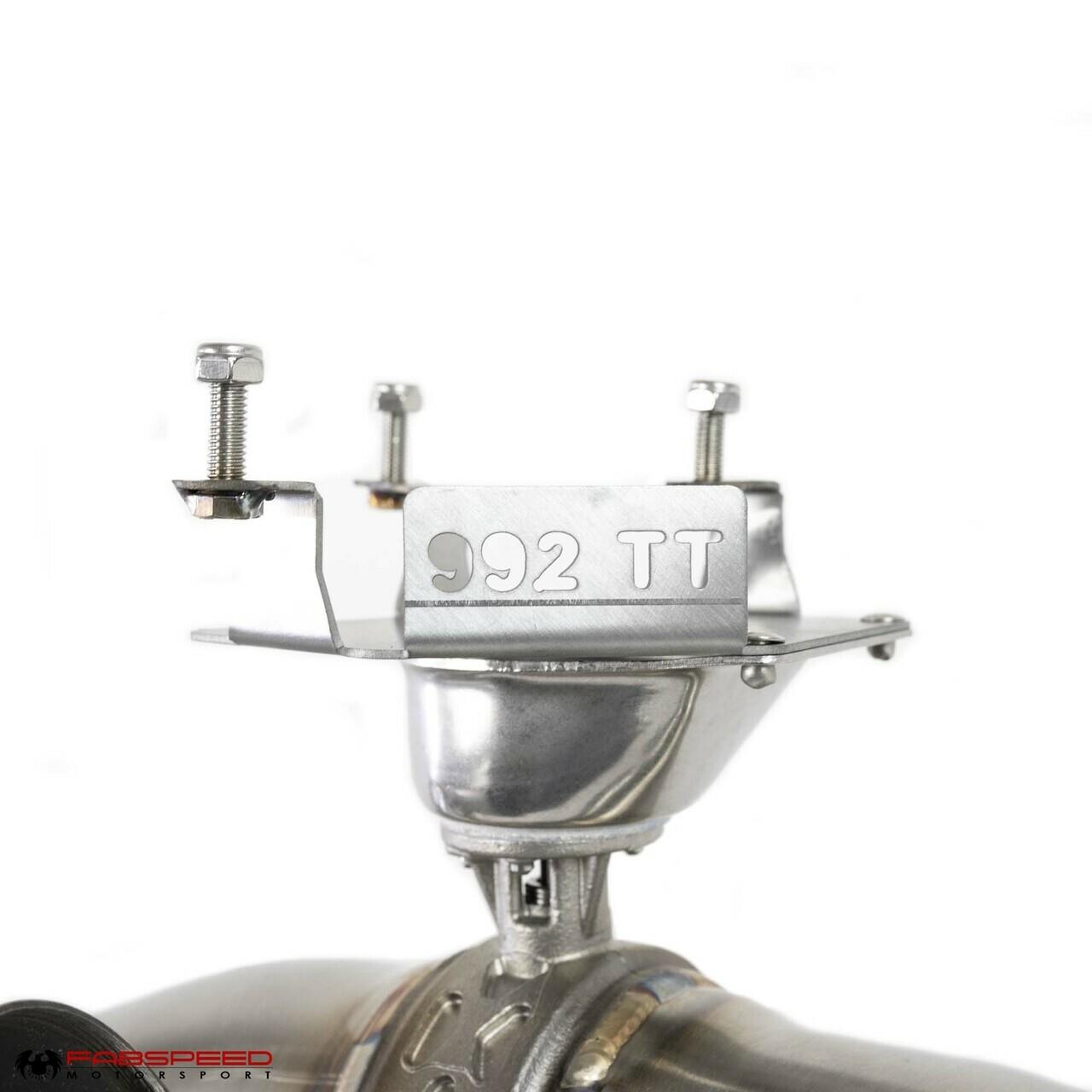 Fabspeed Porsche 992 Twin Turbo / Twin Turbo S Cat-Back Valvetronic Maxflo Exhaust System 2021 Onwards (FS.POR.992T.VLVX)