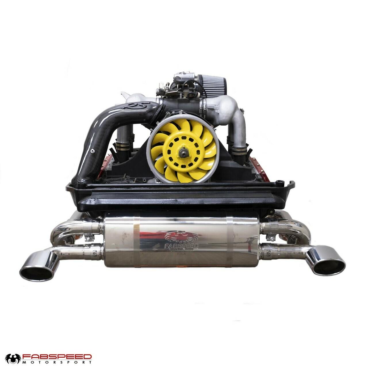 Fabspeed Porsche 993 Carrera RS Carbon Fiber Heater Duct Tube 1994-1998 (FS.POR.993.CFHB)