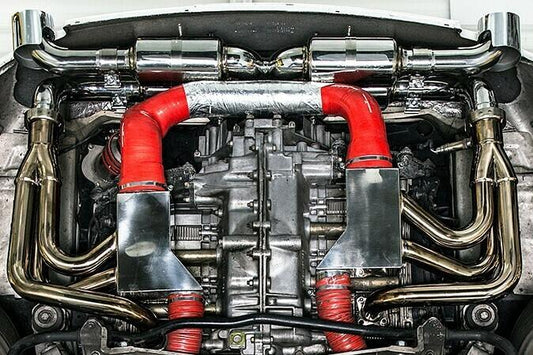 Fabspeed Porsche 993 Carrera RSR Deluxe Round Tips (FS.POR.993.RSRTP)