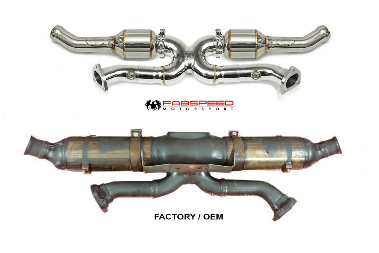 Fabspeed Porsche 993 Carrera Sport Cat X-Pipe 1994-1998 (FS.POR.993.SCXX)