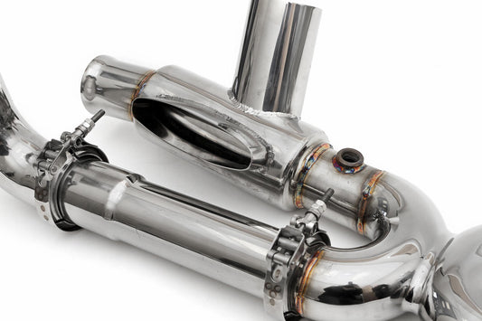 Fabspeed Porsche 993 Turbo Modular Competition Link Pipes. X-Pipe ONLY (FS.POR.993T.CBX)