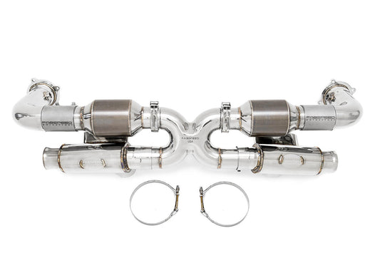 Fabspeed Porsche 993 Turbo Modular Sport Catalytic Converter X-Pipe 1995-1998 (FS.POR.993T.SCX)