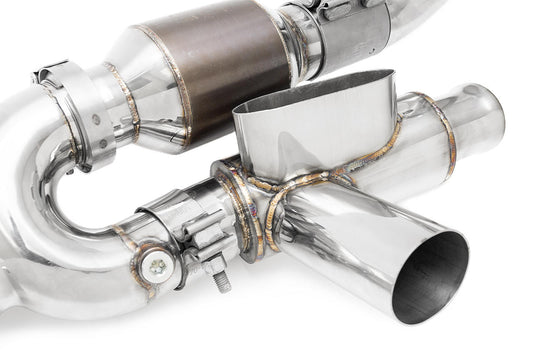 Fabspeed Porsche 993 Turbo Modular Sport Catalytic Converter X-Pipe 1995-1998 (FS.POR.993T.SCX)