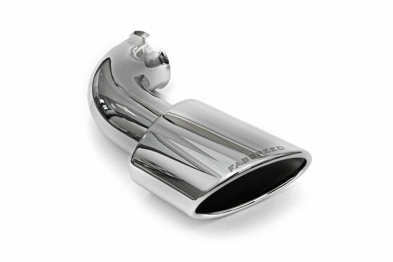 Fabspeed Porsche 993 Twin Turbo Muffler Bypass Pipes with tips 1995-1998 (FS.POR.993T.MBXR)