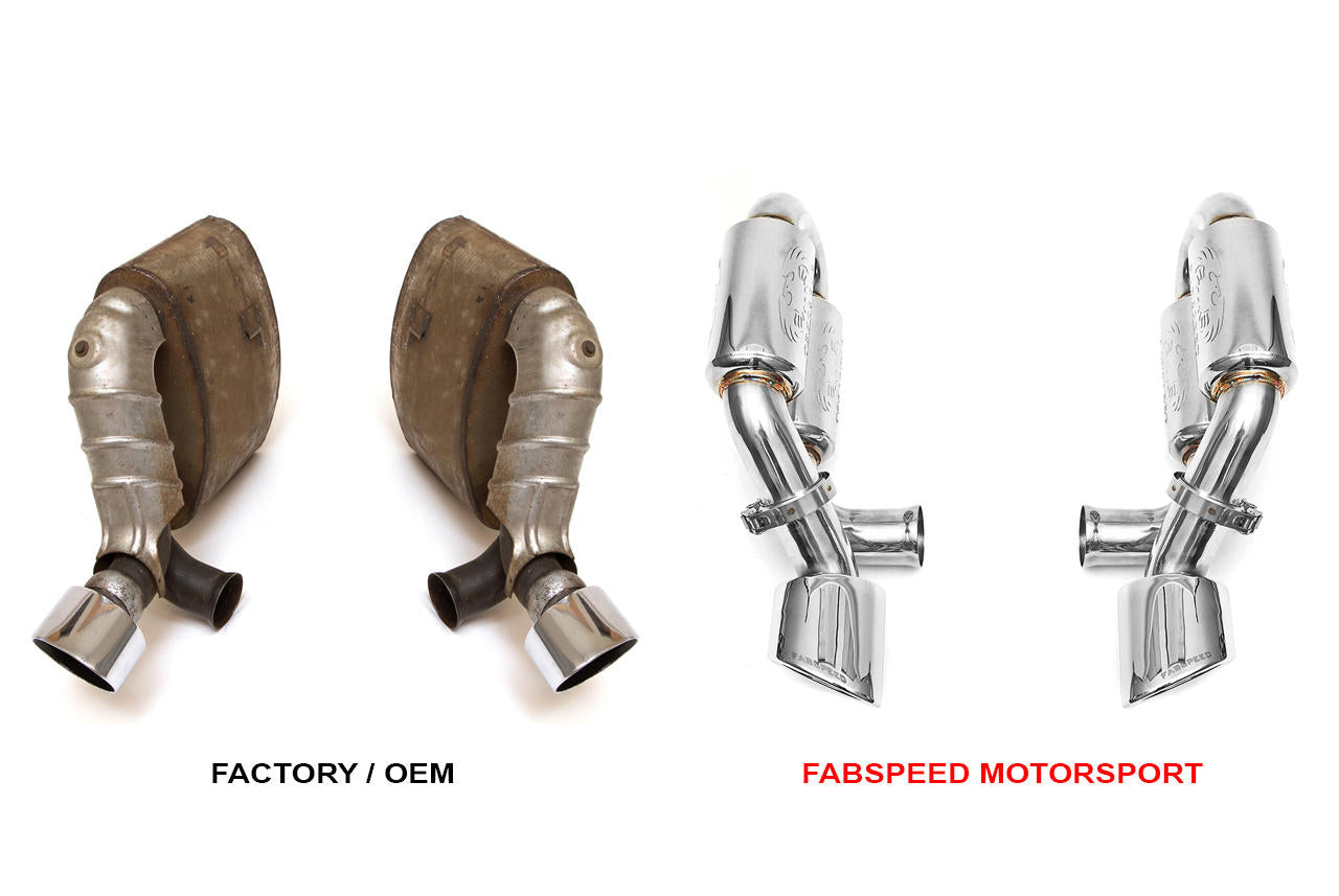 Fabspeed Porsche 993 Turbo Supercup Exhaust System (FS.POR.993T.SCUPXR)