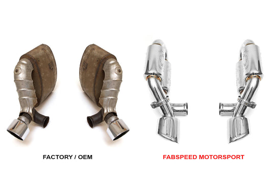 Fabspeed Porsche 993 Turbo Supercup Exhaust System (FS.POR.993T.SCUPXR)