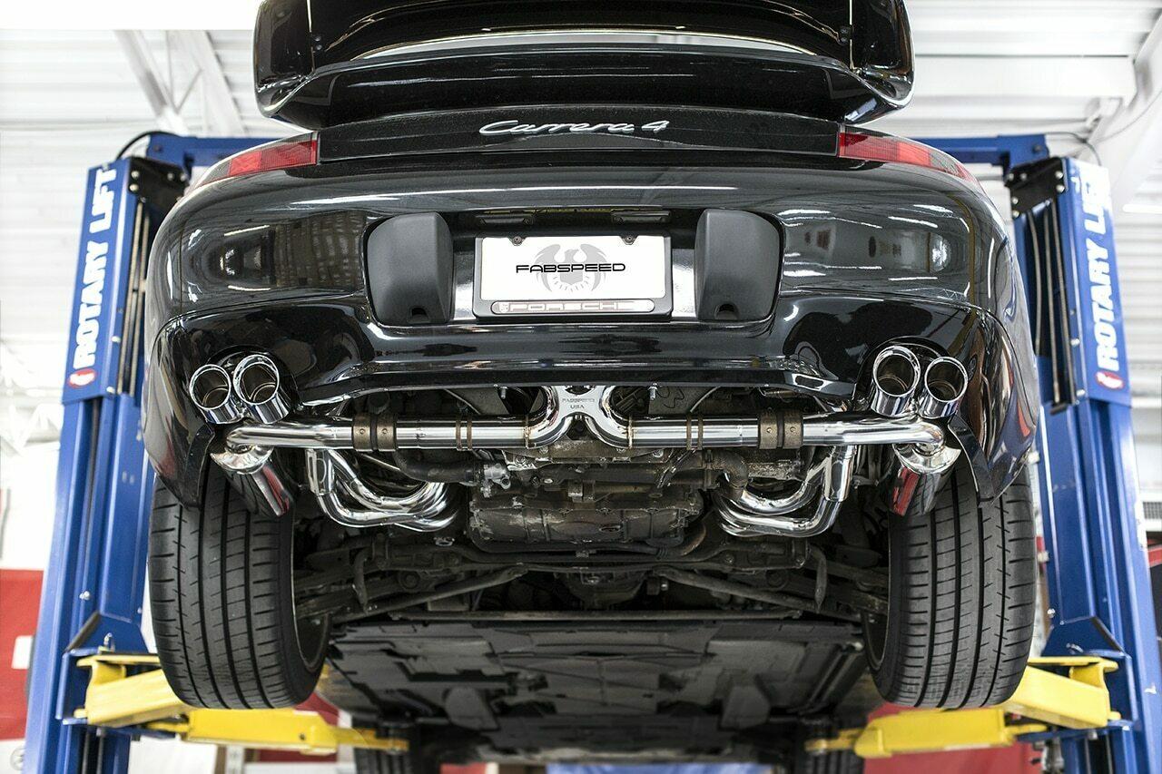 Fabspeed Porsche 996 Carrera Competition Link Pipe X-Pipe 1999-2004 (FS.POR.996.CBX)