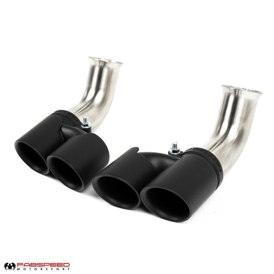 Fabspeed Porsche 996 C4S Deluxe Quad-Style Tips - 1999-2004 (FS.POR.996.QDT4X)