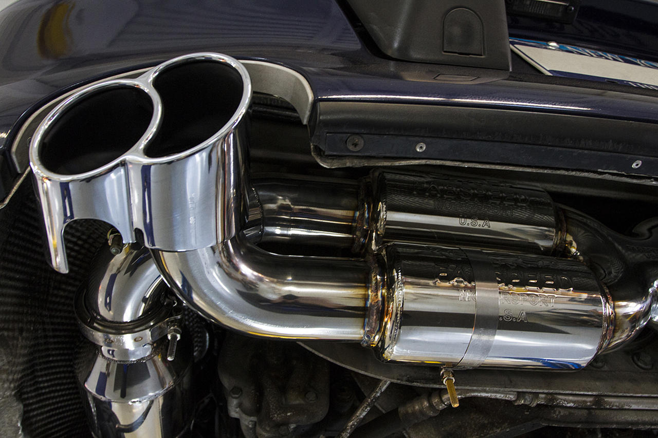 Fabspeed Porsche 996 GT2 70mm Supersport X- Pipe Exhaust System 2001-2005 (FS.POR.996GT2.SSX)