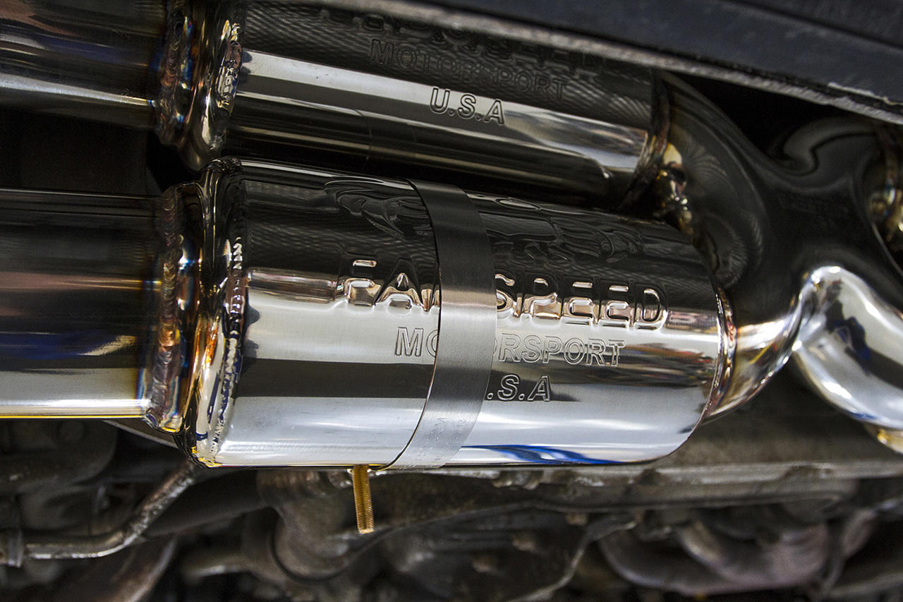 Fabspeed Porsche 996 GT2 70mm Supersport X- Pipe Exhaust System 2001-2005 (FS.POR.996GT2.SSX)