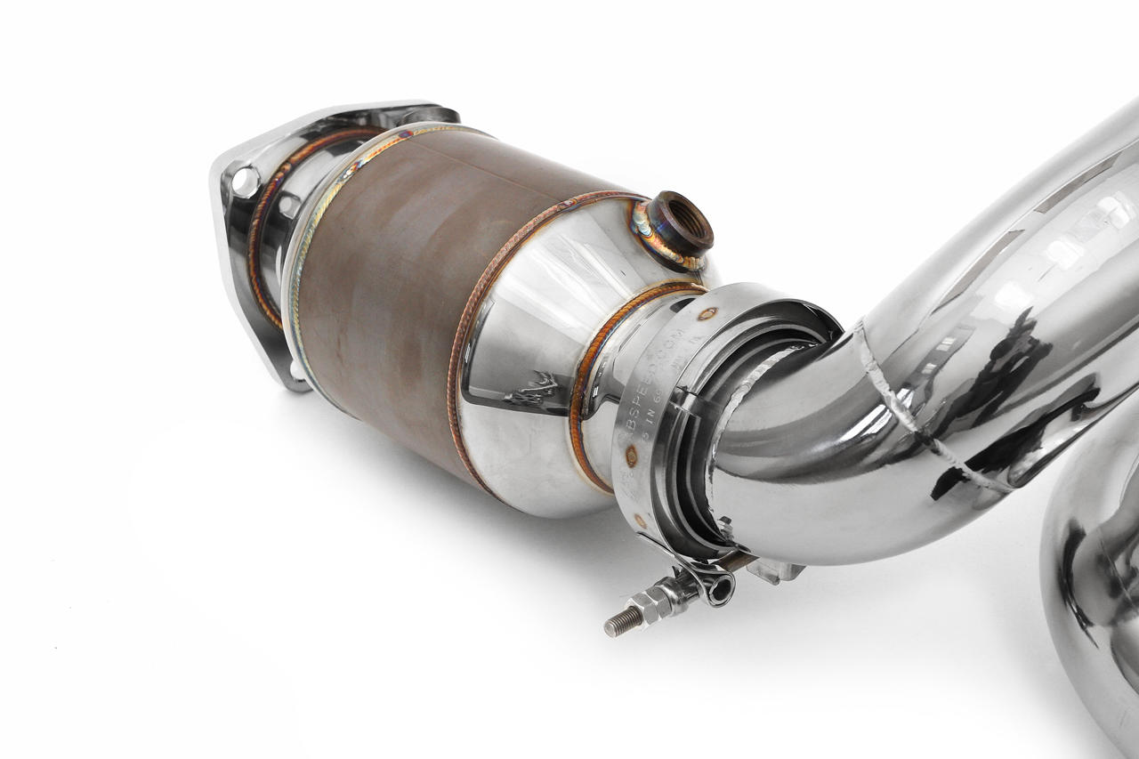 Fabspeed Porsche 996 GT2 70mm Supersport X- Pipe Exhaust System 2001-2005 (FS.POR.996GT2.SSX)