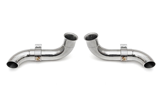 Fabspeed Porsche 996 GT3 Competition Muffler Outlets w/ Adjustable Turndowns (FS.POR.996GT3.CMO)