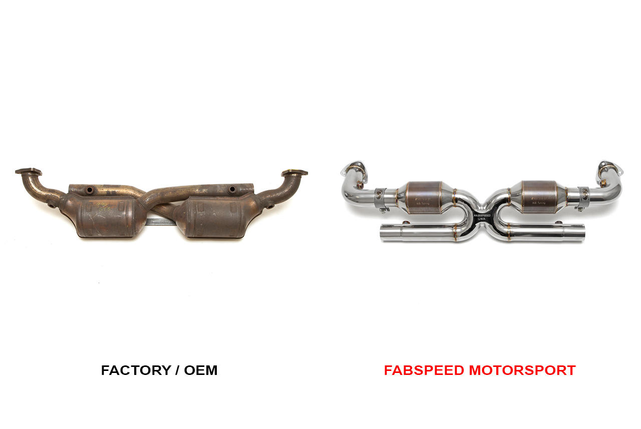 Fabspeed Porsche 996 GT3 Sport Cat X-Pipe 1999-2005 (FS.POR.996GT3.SCX)