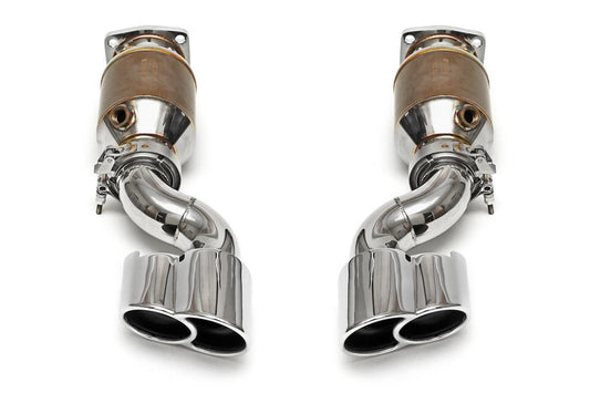 Fabspeed Porsche 996 Turbo Muffler Bypass Exhaust System 2000-2005 (FS.POR.996T.XXBE)