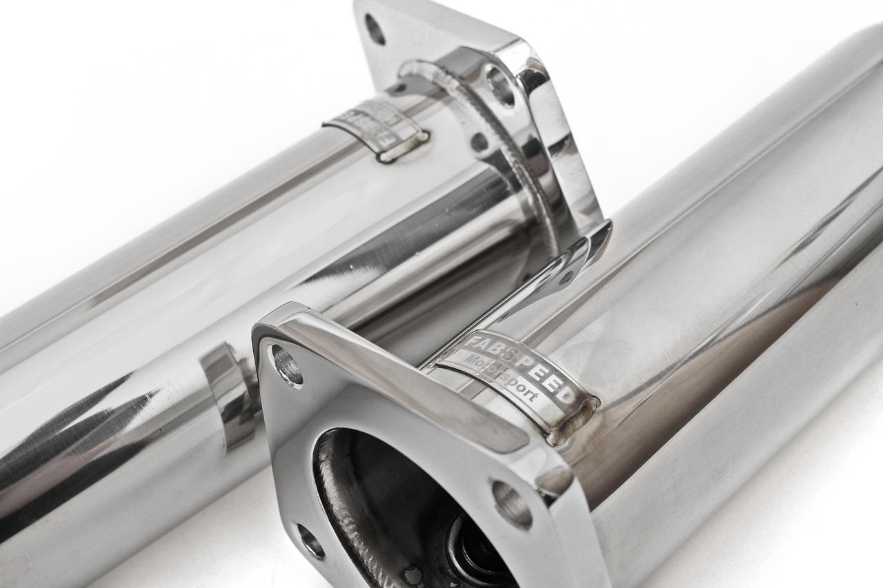 Fabspeed Porsche 996 Turbo Supersport 70mm X-Pipe Exhaust System 2000-2005 (FS.POR.996T.SSXX)