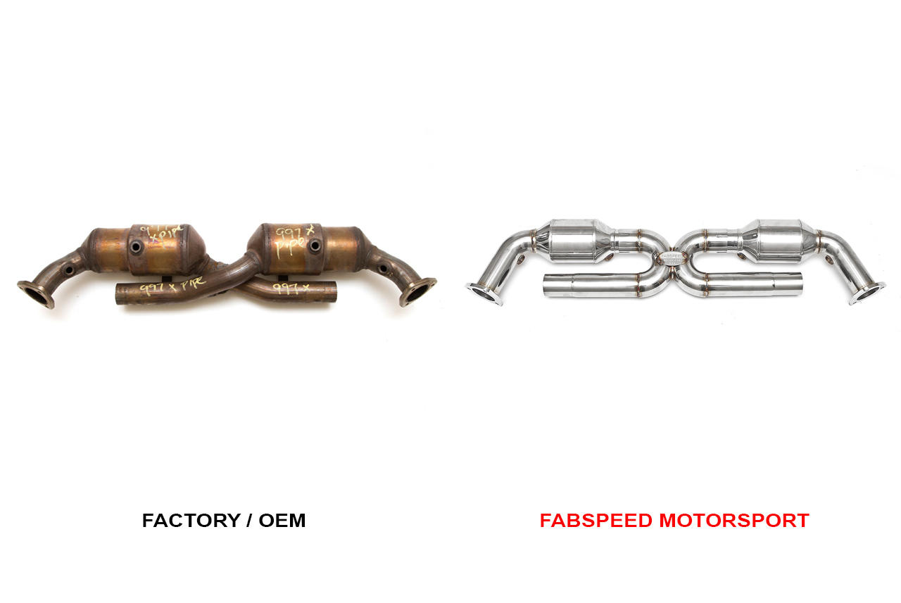 Fabspeed Porsche 997 Carrera Sport Cat X-Pipe 2005-2008 (FS.POR.997.SCX)