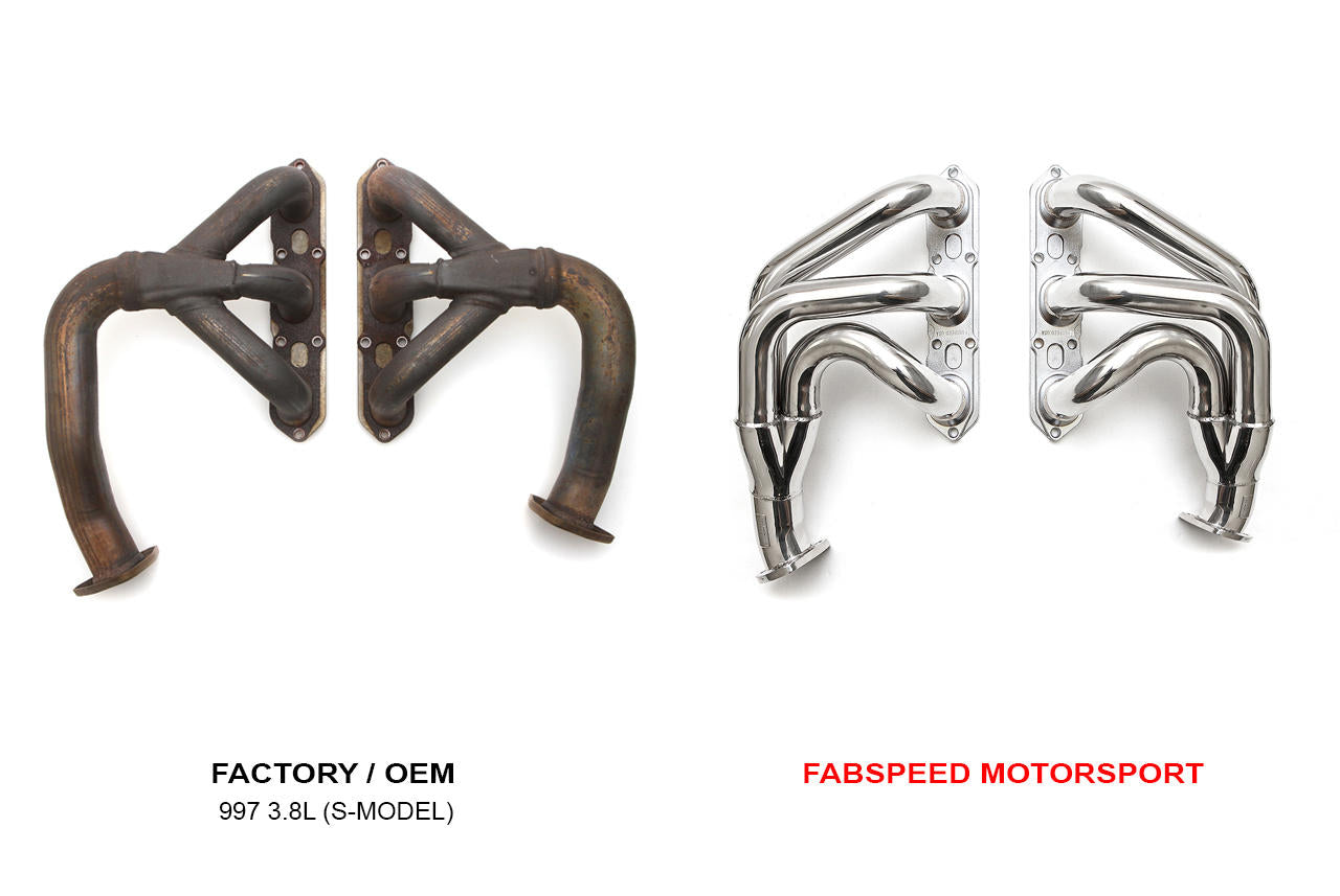 Fabspeed Porsche 997 Carrera Sport Headers 2005-2008 (FS.POR.997.SHDR)