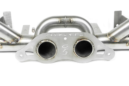 Fabspeed Porsche 997 GT3 / GT3 RS Center Muffler Bypass Pipe (FS.POR.997GT3.CMBX)