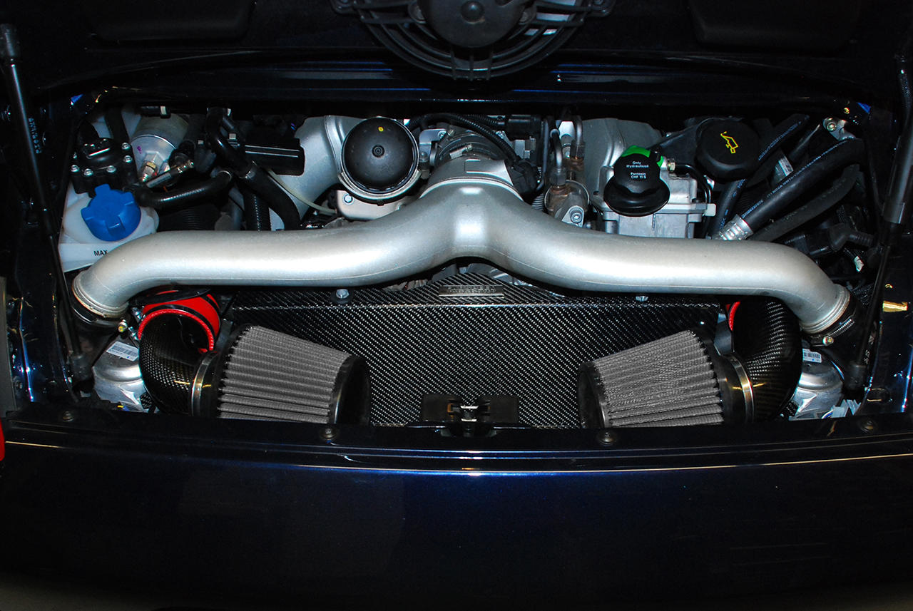 Fabspeed Porsche 997 Turbo Carbon Fiber Competition Air Intake (FS.POR.997T.COMPAI)