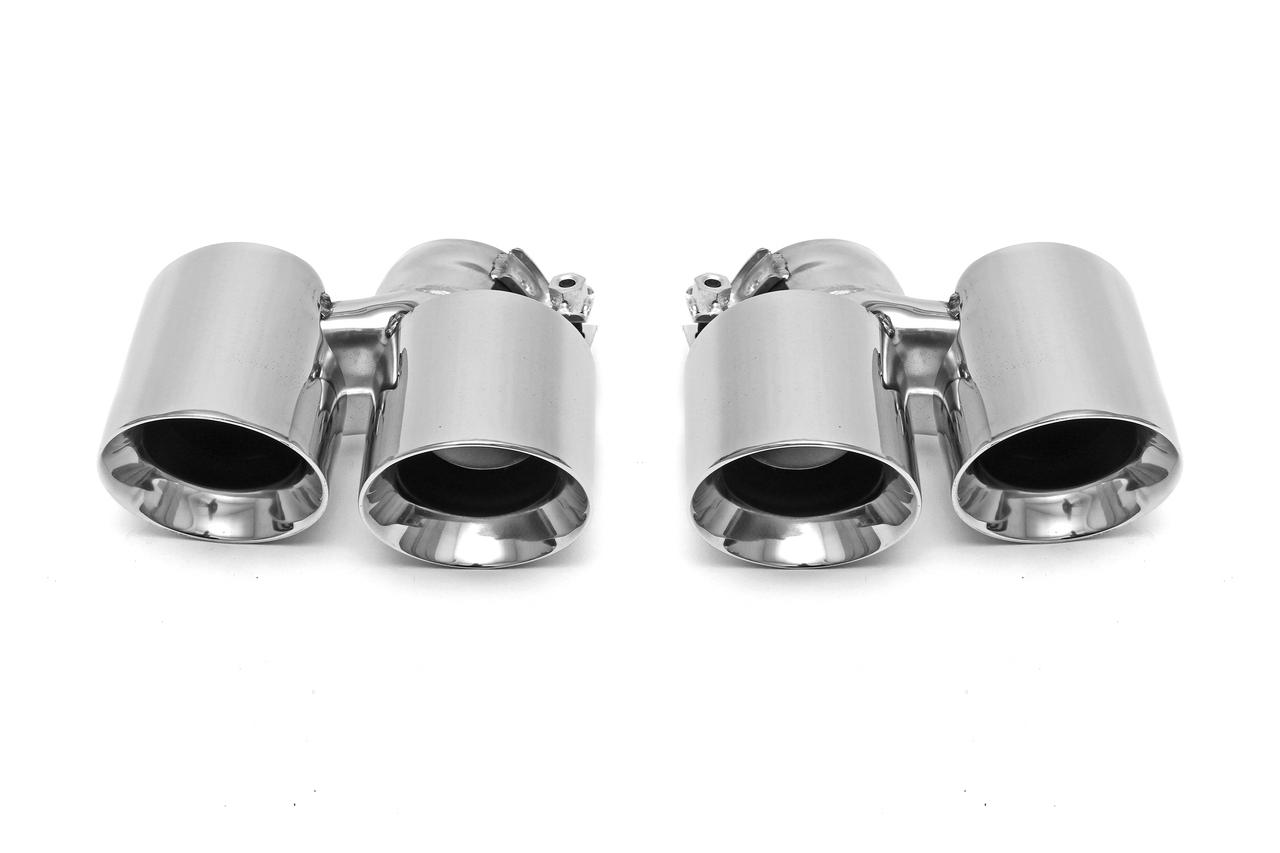Fabspeed Porsche 997 Turbo Deluxe Quad-Style Tips (FS.POR.997T.QDTX)