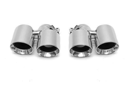 Fabspeed Porsche 997 Turbo Deluxe Quad-Style Tips (FS.POR.997T.QDTX)