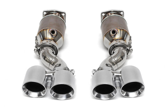Fabspeed Porsche 997 Turbo Muffler Bypass Exhaust System 2006-2009 (FS.POR.997T.MBXXX)