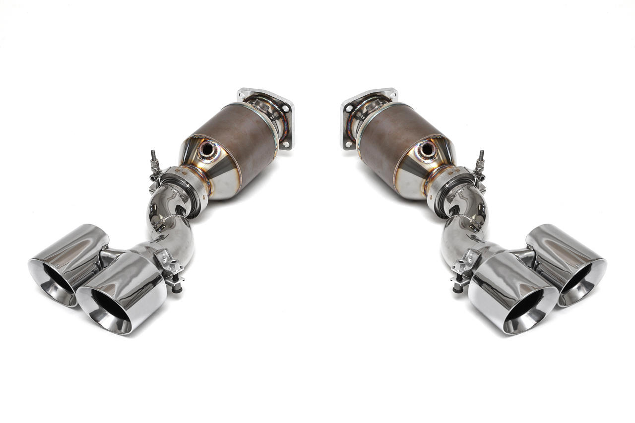 Fabspeed Porsche 997 Turbo Muffler Bypass Exhaust System 2006-2009 (FS.POR.997T.MBXXX)