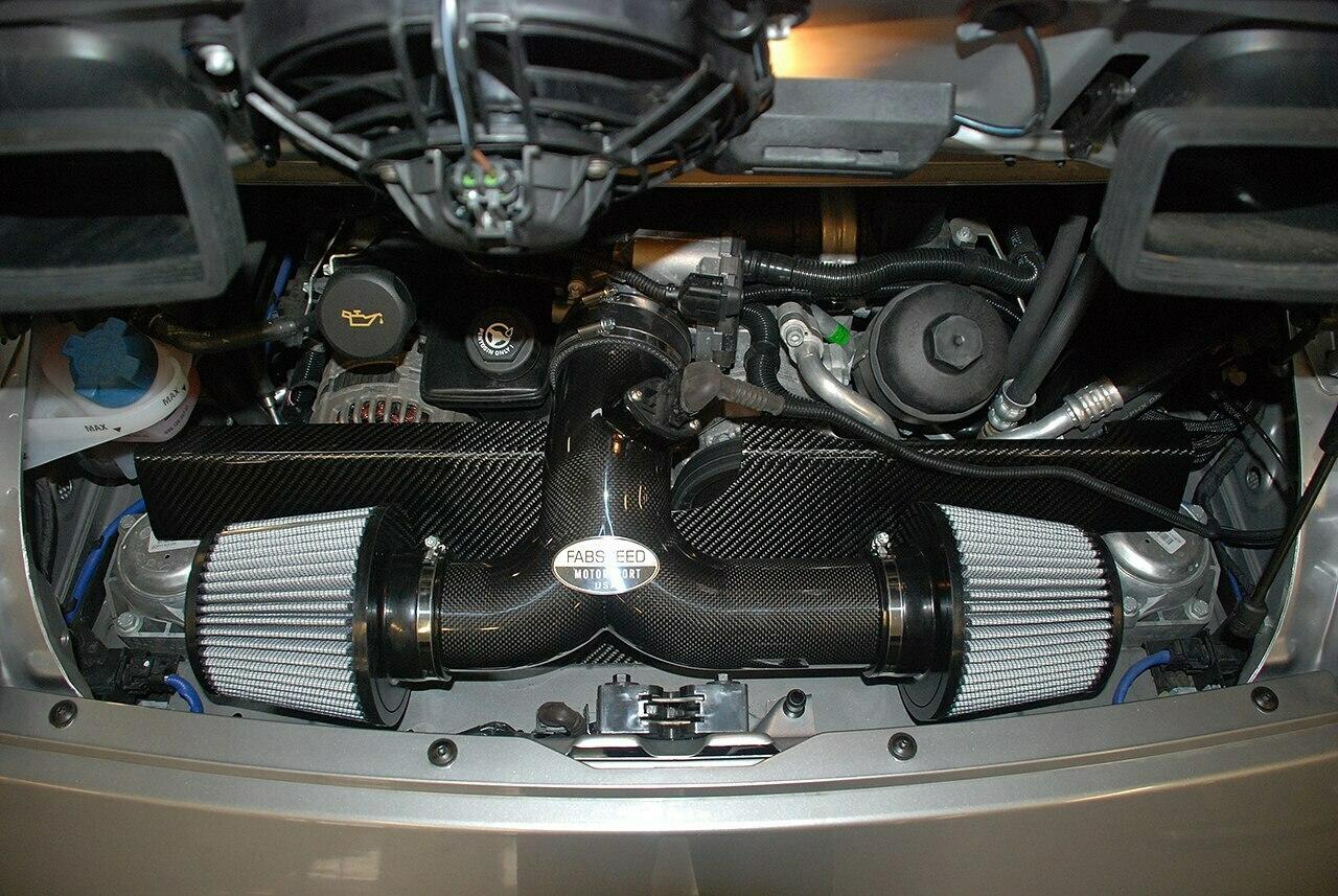 Fabspeed Porsche 997.2 Carrera Carbon Fiber Competition Intake System 2009-2012 (FS.POR.9972.COMPAI)