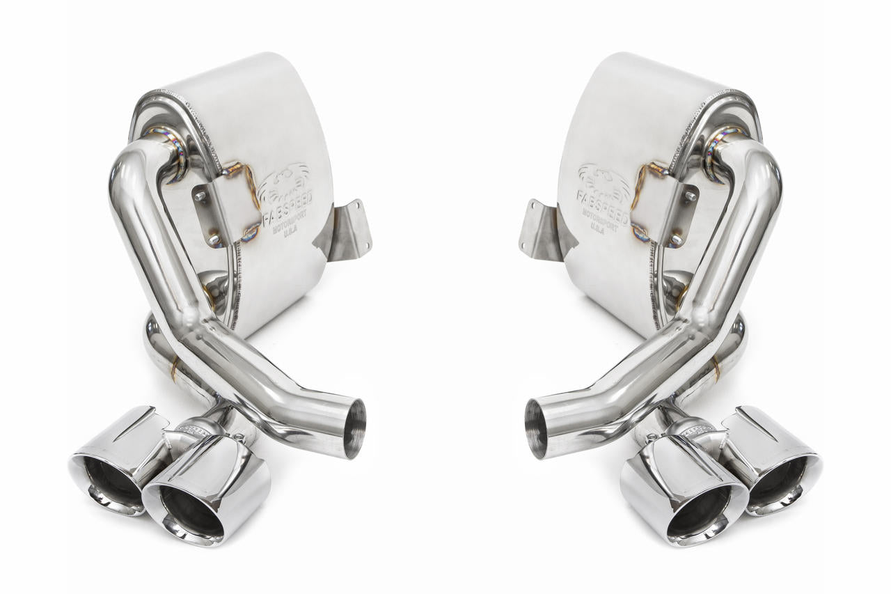 Fabspeed Porsche 997.2 Carrera Maxflo Performance Side Exhaust System 2009-2012 (FS.POR.9972.MAXX)